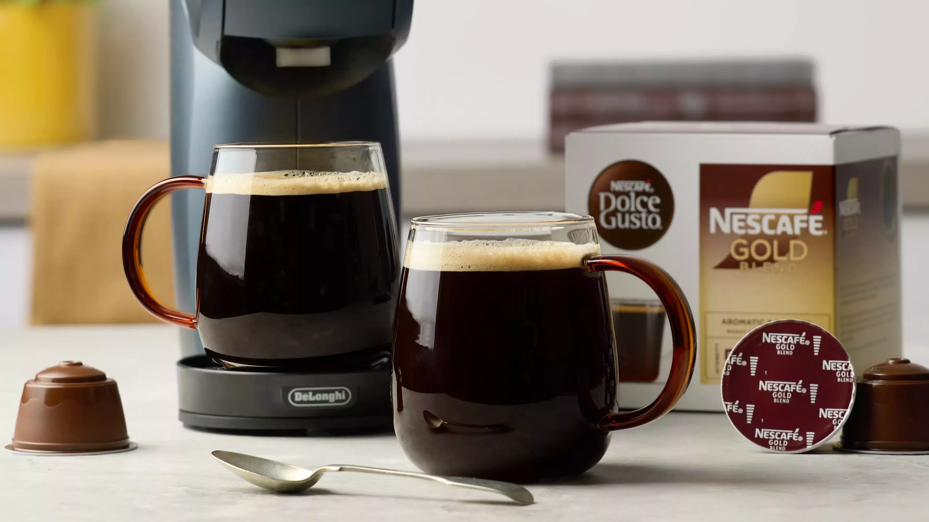 کپسول دولچه گوستو گلد بلند - 16 عددی | Nescafe dolce Gusto Gold Blend 1 کپسول دولچه گوستو گلد بلند ۱۶ عددی - Nescafe Dolce Gusto Gold Blend