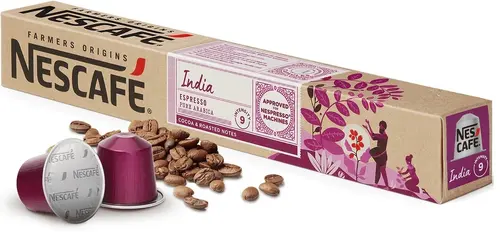 کپسول قهوه نسکافه مدل ایندیا اسپرسو 10 عددی - Nescafe India Espresso