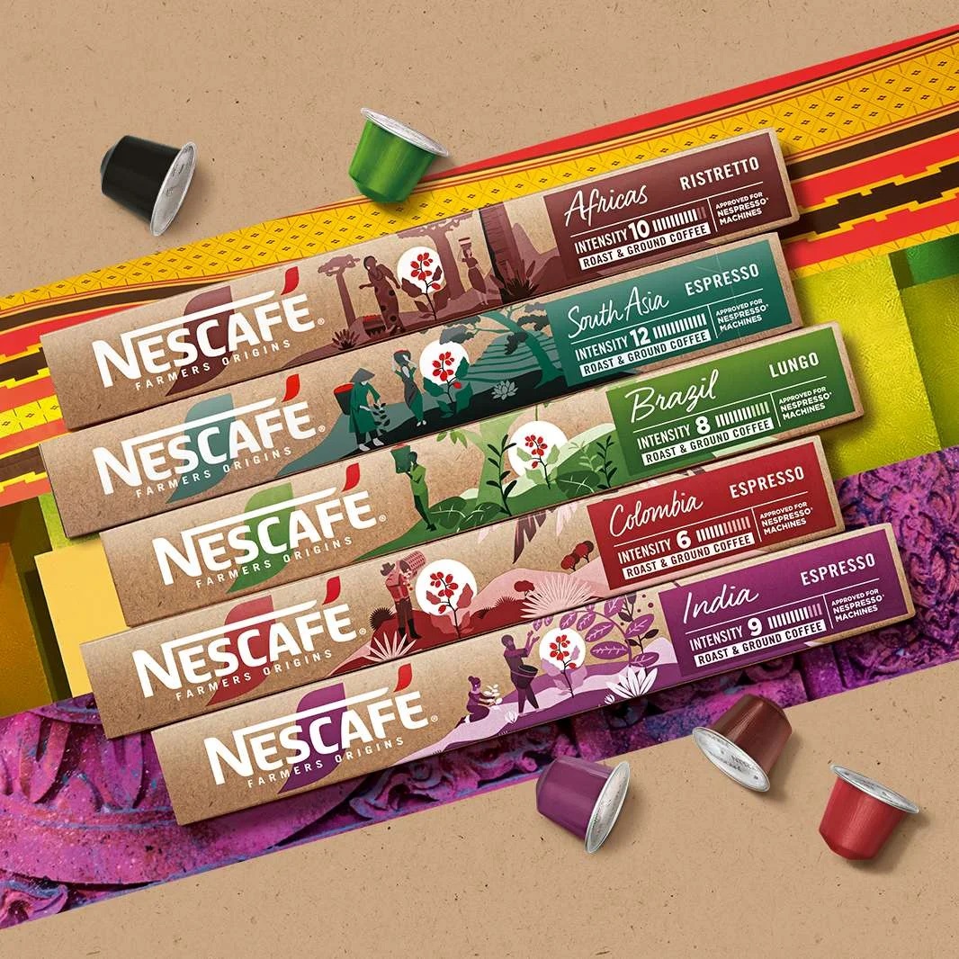 کپسول قهوه نسکافه مدل ایندیا اسپرسو 10 عددی - Nescafe India Espresso 3 کپسول قهوه نسکافه مدل ایندیا اسپرسو 10 عددی - Nescafe India Espresso