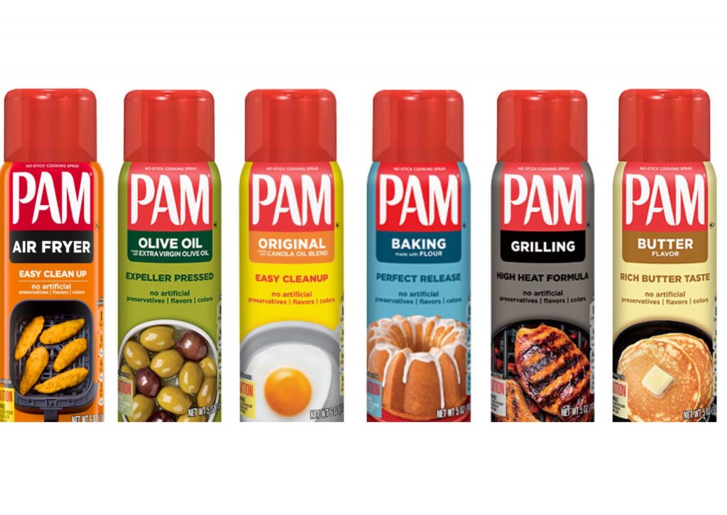 اسپری روغن پم