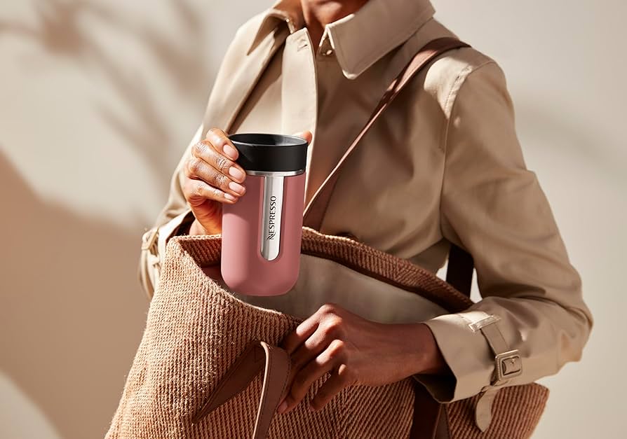 تراول ماگ نسپرسو سفالی مدل Nomad اورجینال - 400 میلی لیتر 