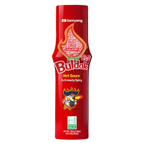 سس تند بولداک سامیانگ مدل بسیار تند 200 میل - Samyang Buldak Extremely Spicy