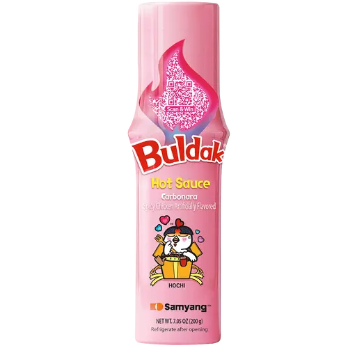 سس تند بولداک سامیانگ مدل کربونارا 200 میل - Samyang Buldak Carbonara