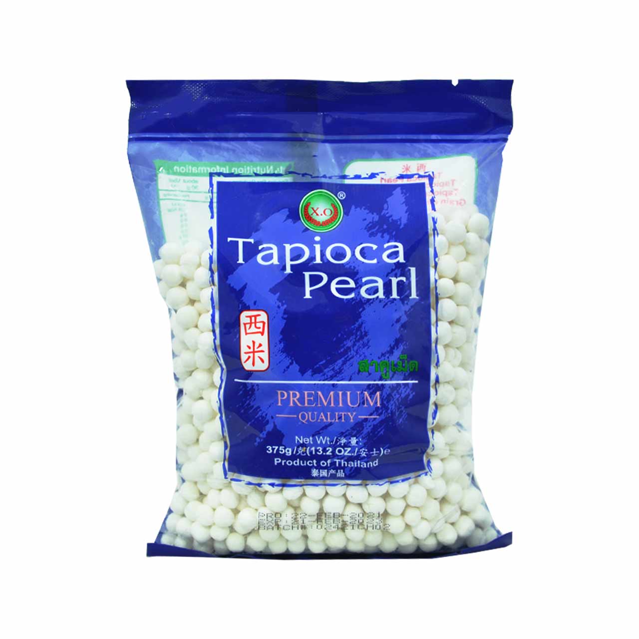 مروارید تاپیوکا (بابل تی) 370 گرم X.O