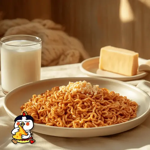 نودل پنیری سامیانگ 140 گرم - Samyung Cheese and Hot Chicken 