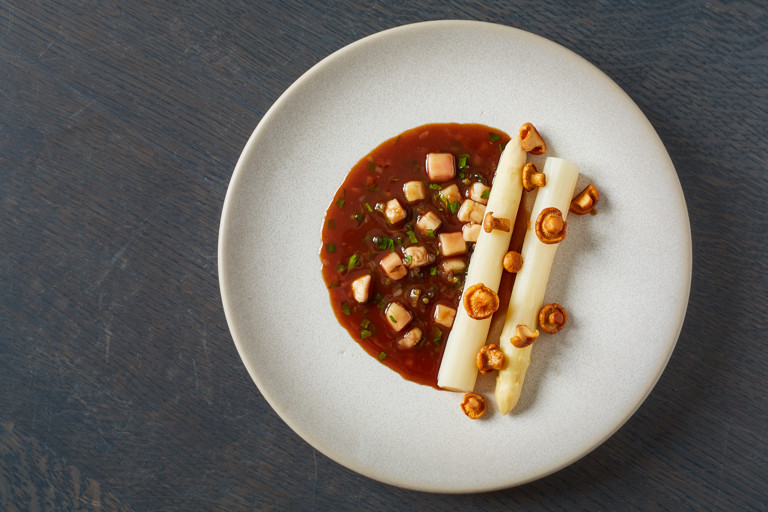 کنسرو مارچوبه سفید بن دلز 330 گرم - Ben Dels White Asparagus