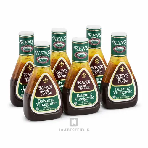 سس بالزامیک کنز بدون گلوتن 473 میلی لیتر Ken's - باکس 6 عددی