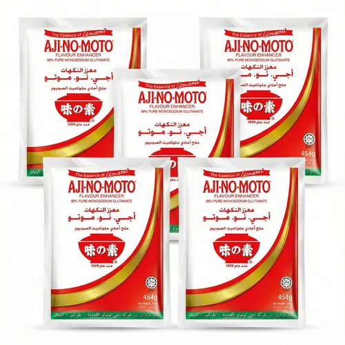 نمك آجى نو موتو ژاپني ٤٥٤ گرمى - باکس 5 عددی