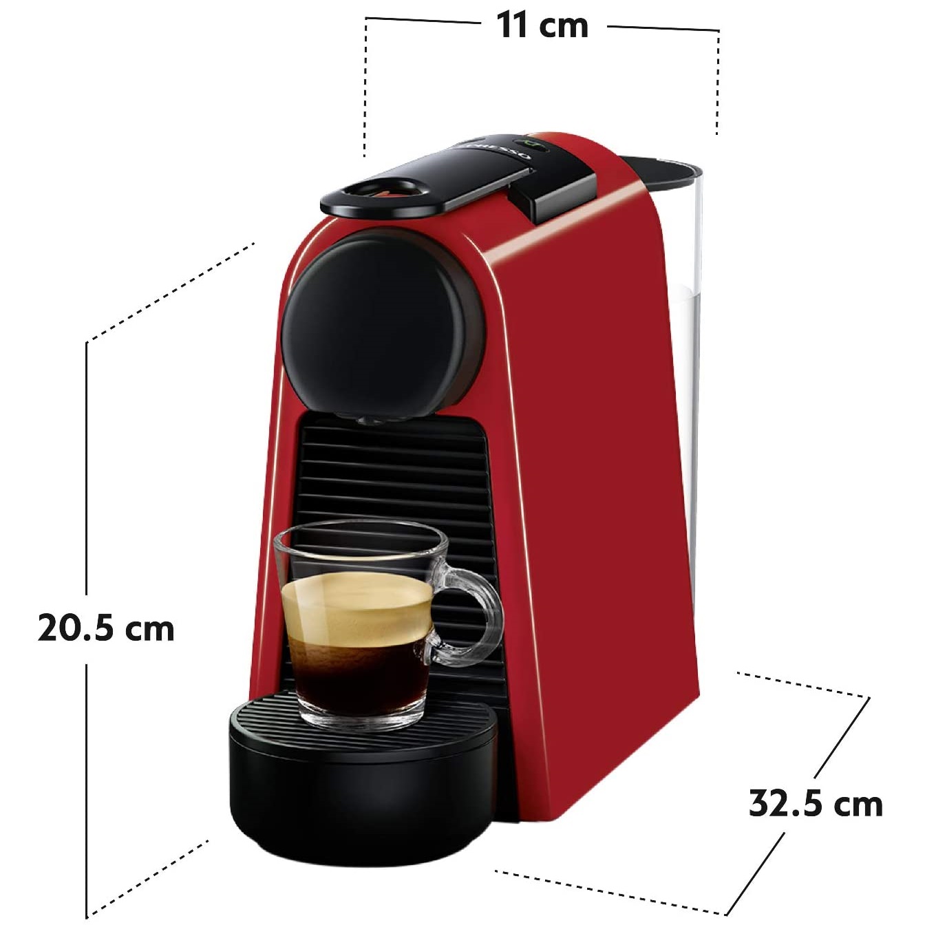 essenza-mini-red-jaabesefid اسپرسوساز نسپرسو اسنزا مینی قرمز Essenza Mini D30