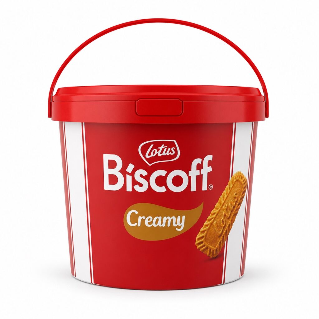 کرم بیسکویت لوتوس 8 کیلوگرم Lotus Biscoff Creamy