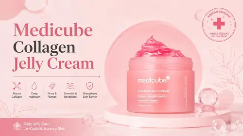ژل کرم کلاژن مدی کیوب | Medicube Collagen Jelly Cream (حجم 110 میلی لیتر)