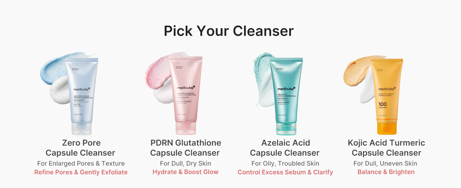 فوم شوینده PDRN و نیاسینامید مدی کیوب Medicube PDRN Pink Niacinamide Whip Cleanser