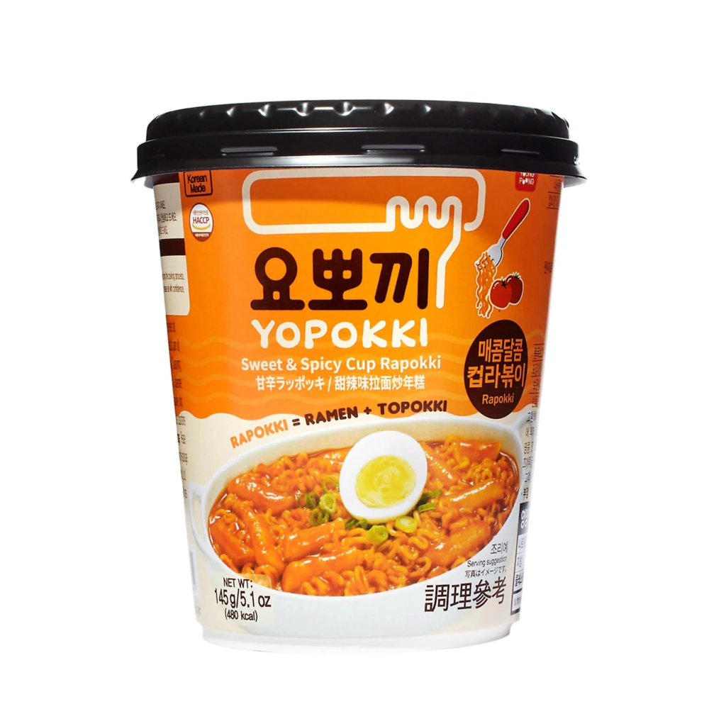 رابوکی تند و شیرین یوپوکی 145 گرم - Yopokki Rapokki Sweet And Spicy