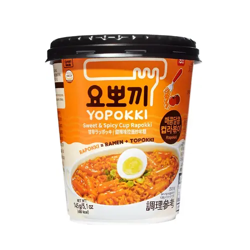 رابوکی تند و شیرین یوپوکی 145 گرم - Yopokki Rapokki Sweet And Spicy