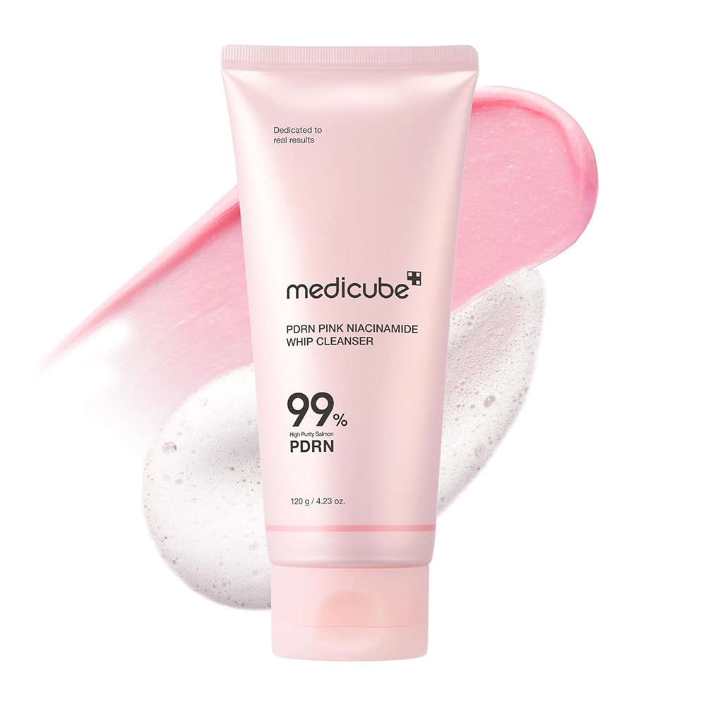 فوم شوینده PDRN و نیاسینامید مدی کیوب Medicube PDRN Pink Niacinamide Whip Cleanser