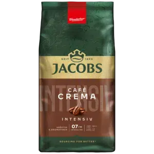 دانه قهوه جاکوبز کافه کرما اینتنسیو ۱ کیلوگرم | Jacobs Cafe Crema Intensiv