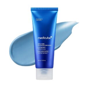 ماسک کنترل منافذ و ضد جوش سر سیاه مدی کیوب اصل | Medicube Zero Pore Blackhead Mud Mask حجم 100 میلی لیتر