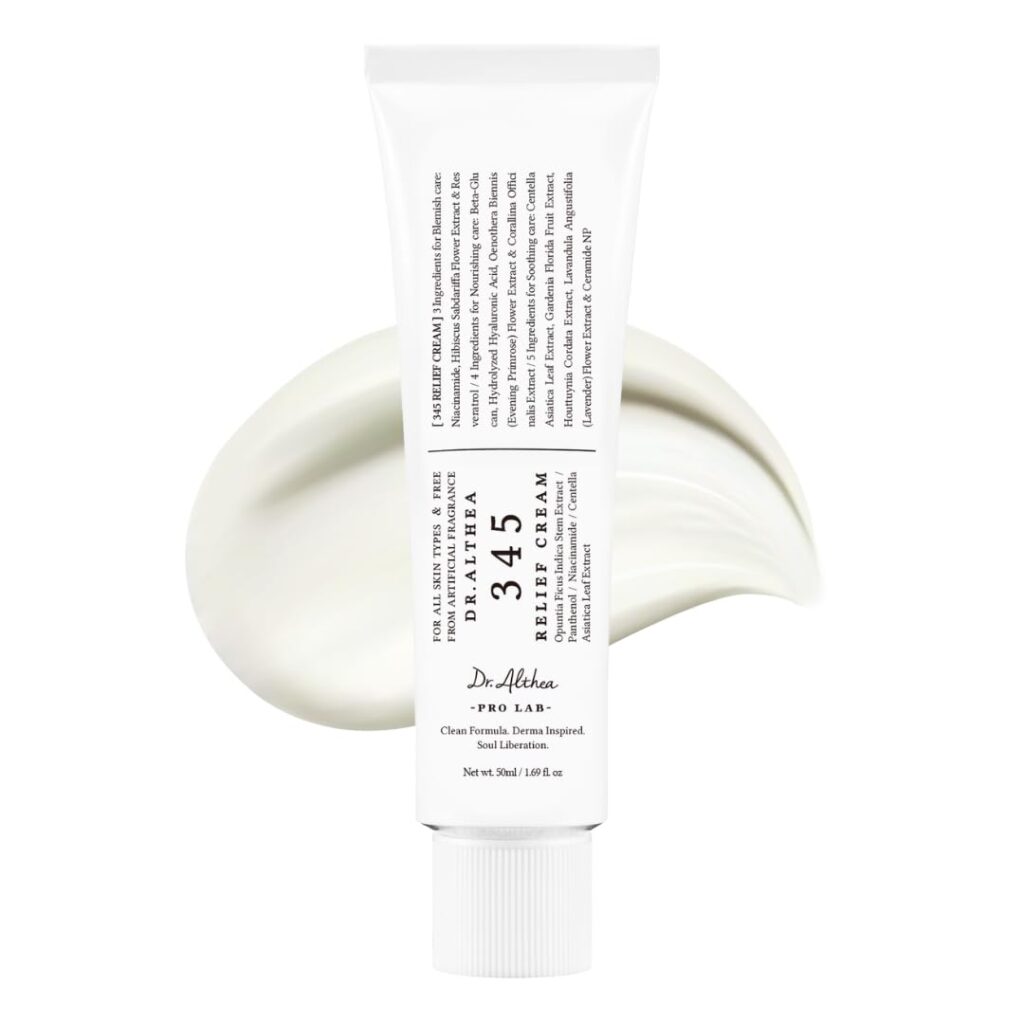 کرم ترمیم کننده 345 دکتر آلتیا مناسب انواع پوست ها | Dr.Althea 345 Relief Cream (حجم 50 میلی لیتر ) اورجینال