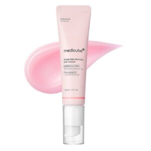 کرم دور چشم PDRN و پپتاید مدی کیوب جوانساز و روشن کننده | Medicube PDRN Pink Peptide Eye Cream (حجم 30 میلی لیتر)