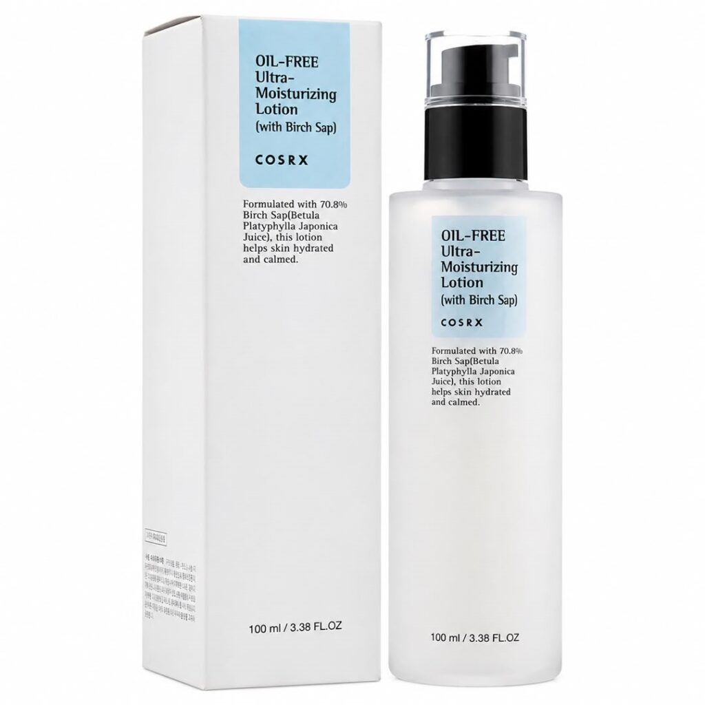 کرم مرطوب کننده و آبرسان فاقد چربی کوزارکس | COSRX Oil-Free Ultra-Moisturizing Lotion حجم 100 میلی لیتر اورجینال
