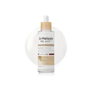 آمپول پیل شات برنج دکتر ملاکسین لایه بردار و روشن کننده اصل | Dr.Melaxin Peel Shot Glow White Serum حجم 30 میلی لیتر