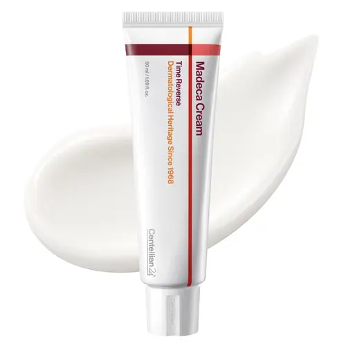 کرم ضد چروک مادکا تایم ریورس سنتلیان 24 جوانساز و ترمیم کننده | Centellian 24 Madeca Cream Time Reverse حجم 50 میلی‌لیتر اورجینال