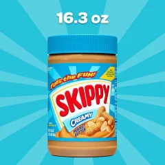 کره بادام زمینی اسکیپی کرمی 462 گرم SKIPPY Creamy Peanut Butter