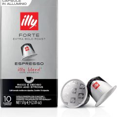 کپسول قهوه ایلی مدل اسپرسو فورته 10 عددی - illy esprsso forte