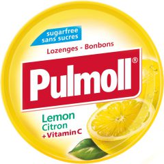 آبنبات بدون شکر پولمول با طعم لیمو 45 گرم - Pulmoll Lemon Citron