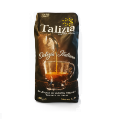 دانه قهوه تالیزیا 100درصد روبوستا 1 کیلوگرم