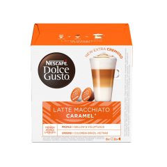 کپسول قهوه دولچه گوستو لاته ماکیاتو کارامل 16 عددی Dolce Gusto Latte Macchiato caramel
