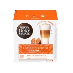 کپسول قهوه دولچه گوستو لاته ماکیاتو کارامل 16 عددی Dolce Gusto Latte Macchiato caramel
