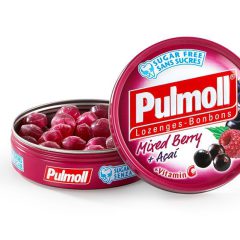 آبنبات بدون شکر پولمول با طعم میکس بری 45 گرم - Pulmoll Mixed Berry