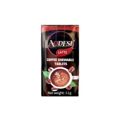 قرص قهوه خوشبو کننده دهان آئودسی با طعم لاته - Aodesi Coffee Chewable Tablets Latte