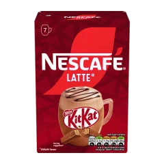 لته نسکافه با طعم شکلات کیت کت (پک 7 عددی) - Nescafe Latte KitKat
