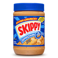 کره بادام زمینی کرانچی اسکیپی بدون پالم 462 گرم - Skippy Extra Crunchy