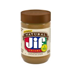 کره بادام زمینی جیف نچرال کم سدیم 454 گرم - Jif Natural Low Sodium