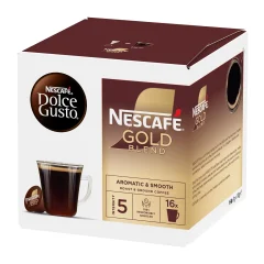 کپسول دولچه گوستو گلد بلند - 16 عددی- Nescafe dolce Gusto Gold Blend
